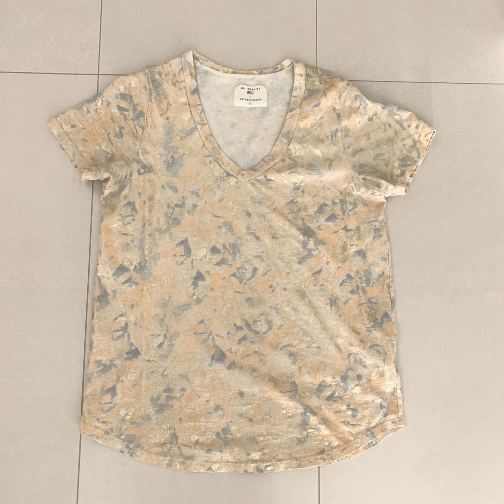 Worn once. Anthropologie t-shirt
